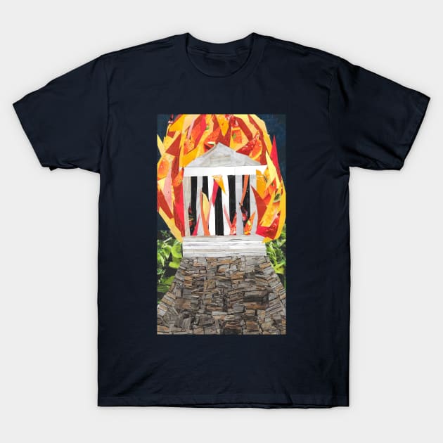 Justice in Flames T-Shirt by cajunhusker